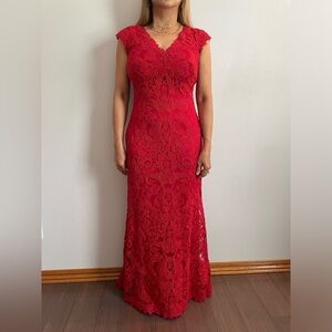 Tadashi Shoji Red Dress size 2